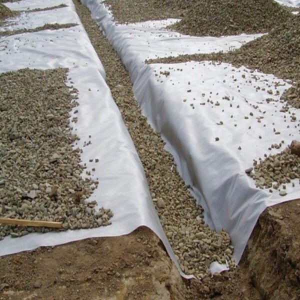 130 150 190g PP staple nonwoven geotextile - Image 2