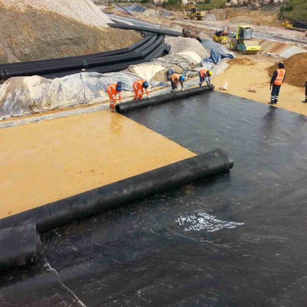 Landfill anti-seepage HDPE liner smooth geomembrane 0.5-3mm - Image 4