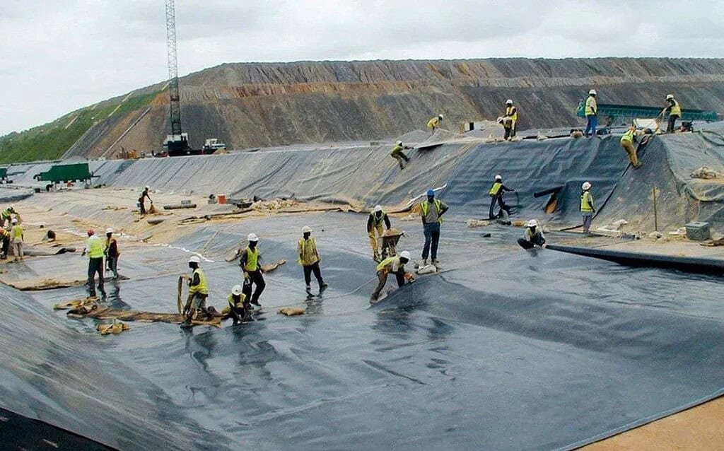 smooth geomembrane